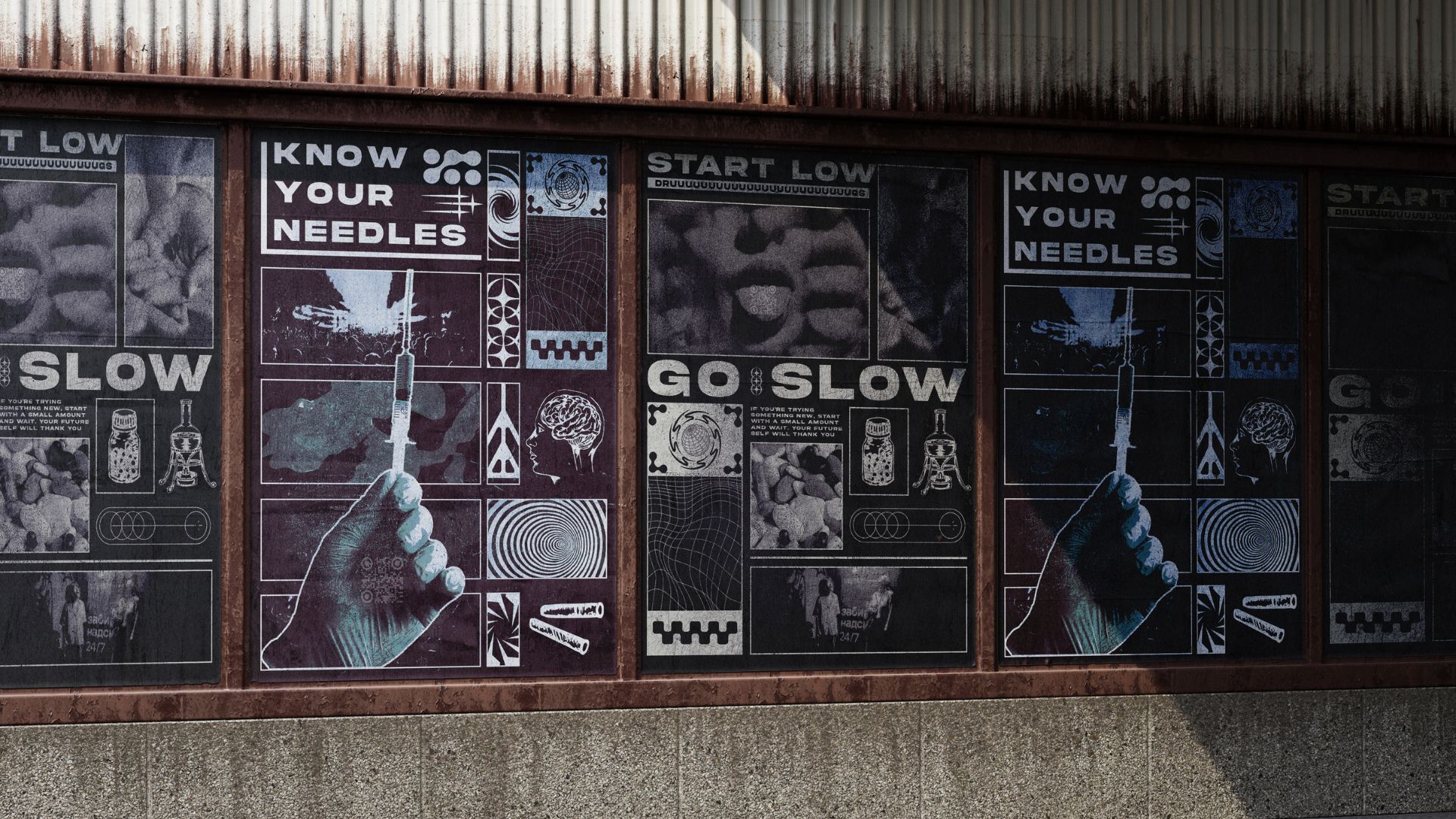 Harm reduction campaign design